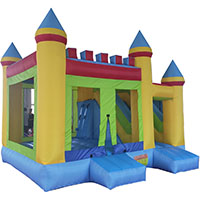 jumping castle for kids in the Garden Party Theme 100% PVC with Blower 